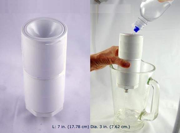 Unidad Fot�nica de Agua Estructurada Modelo Port�til